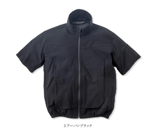 【UPRISE】UPW-6501 AFFIX®AIR 半袖ブルゾン（ポリエステル100%／ユニセックス）春夏対応