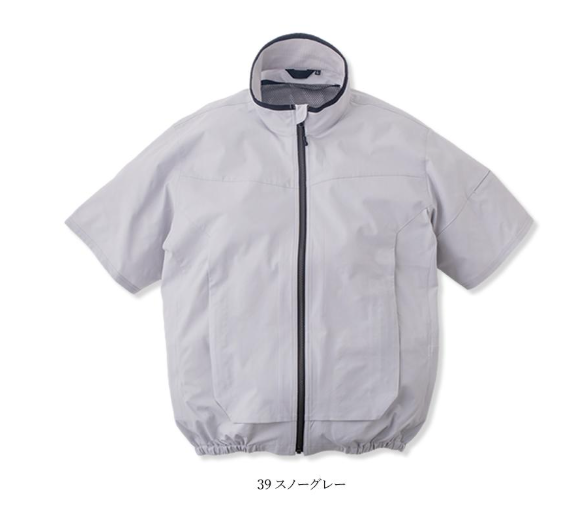 【UPRISE】UPW-6501 AFFIX®AIR 半袖ブルゾン（ポリエステル100%／ユニセックス）春夏対応