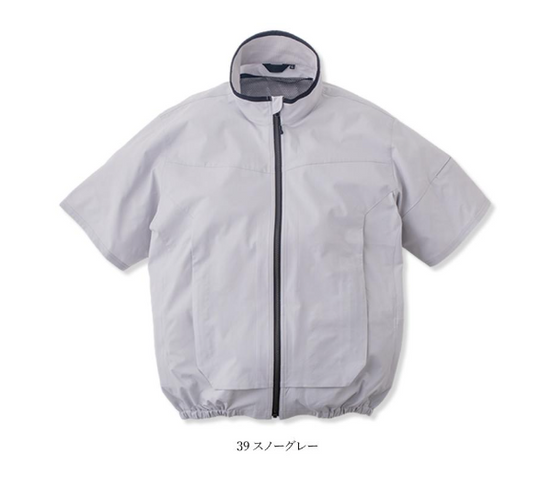 【UPRISE】UPW-6501 AFFIX®AIR 半袖ブルゾン（ポリエステル100%／ユニセックス）春夏対応