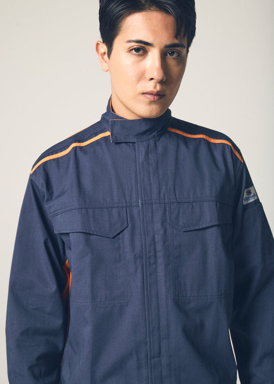 【山田辰】5202 ブレバノネクスト 《AUTO-BI》防炎ジャンパー（モダクリル55%・綿35%・アラミド10％／ユニセックス）通年対応