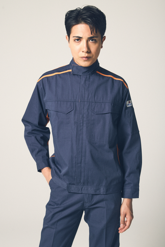 【山田辰】5202 ブレバノネクスト 《AUTO-BI》防炎ジャンパー（モダクリル55%・綿35%・アラミド10％／ユニセックス）通年対応