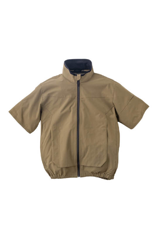 【UPRISE】UPW-6501 AFFIX®AIR 半袖ブルゾン（ポリエステル100%／ユニセックス）春夏対応
