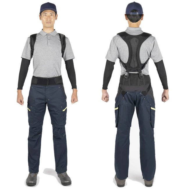 【KURABO】ストレッチツイル CBW アシストスーツ（ポリエステル65%・綿35%／ユニセックス）