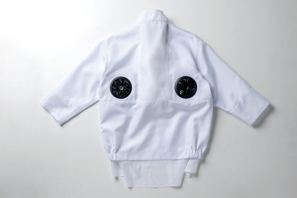 AIR-003【服のみ】エアセンサー コックコート （厨房・飲食店向け）